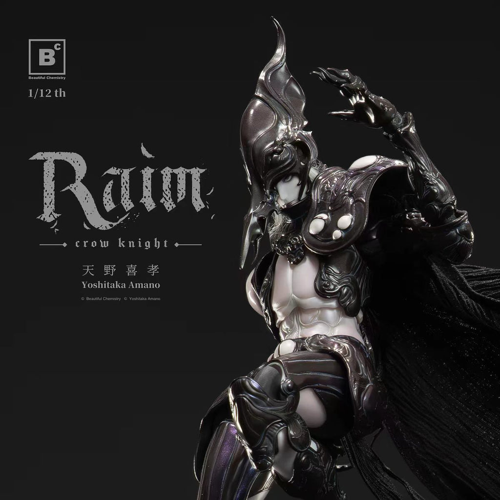 【Pre-Order】 BC x Yoshitaka Amano BC202517 Raim the Crow Knight 1/12 Articulated Figure