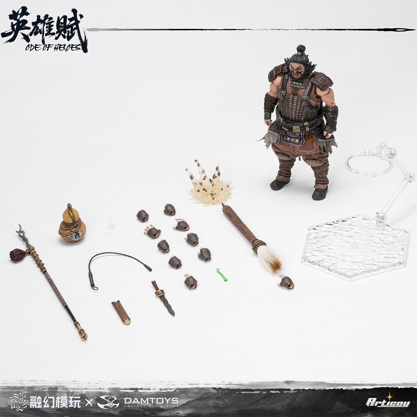 【Pre-Order】Fusion Fantasy Heroes of The Three Kingdoms  Zhang Fei  action figure