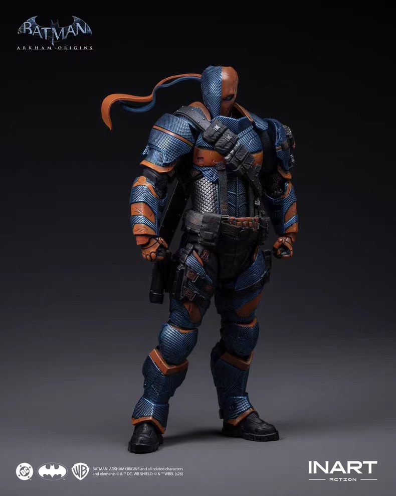 【Pre-Order】INART Action - Batman: Arkham Origins - Deathstroke Articulated Figure