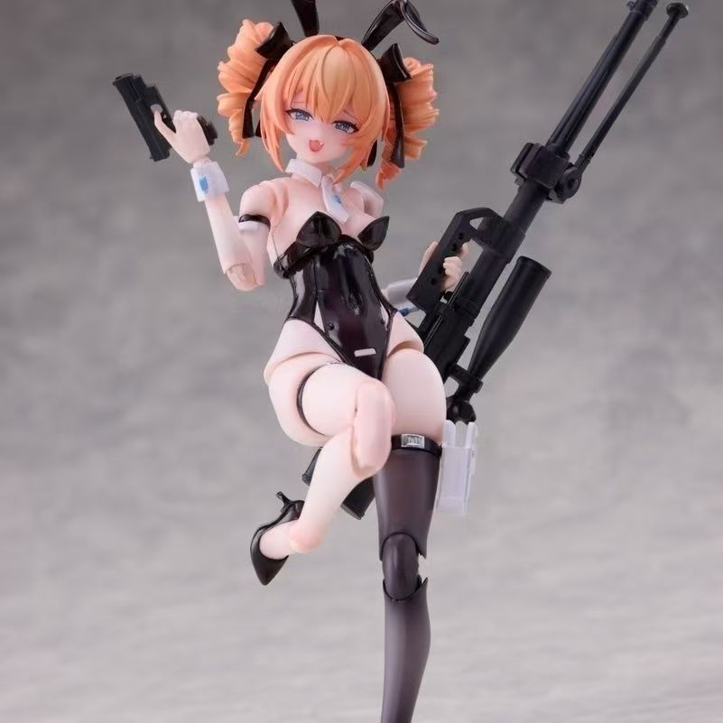 【 Instock items 】 Trailing 1/12 Rabbit Rapid Response Team Sniper Leonie Mobile Doll Toy