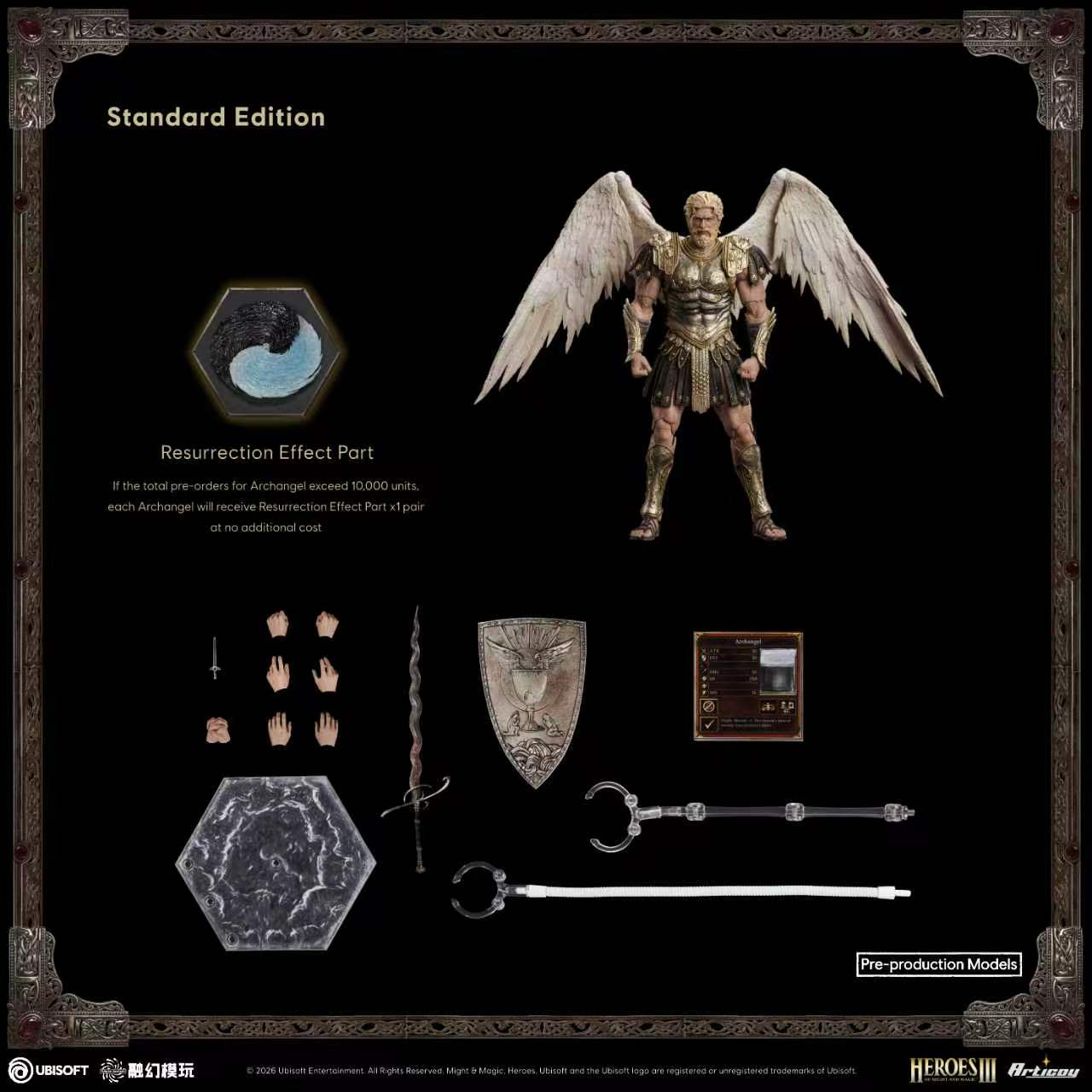 【Pre-Order】 Fusion Model Toys 1/12 Scale Classic Game Heroes of Might and Magic III: Archangel