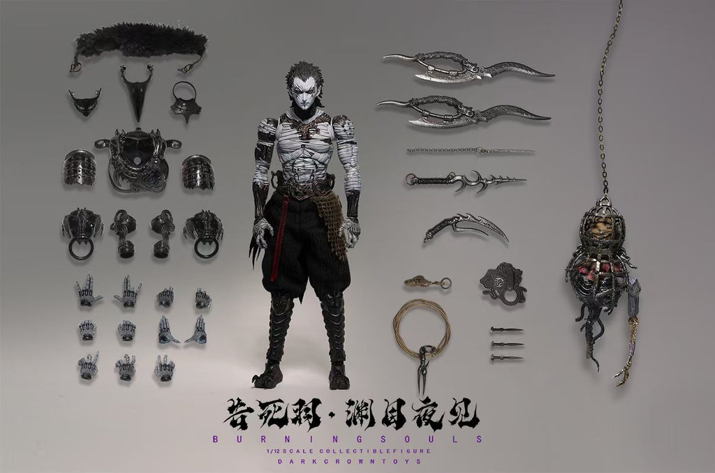 【Pre-Order】DARKCROWNTOYS Burning Soul Series "Death Feather" 1/12 (6 inch) Articulated Collectible Figure
