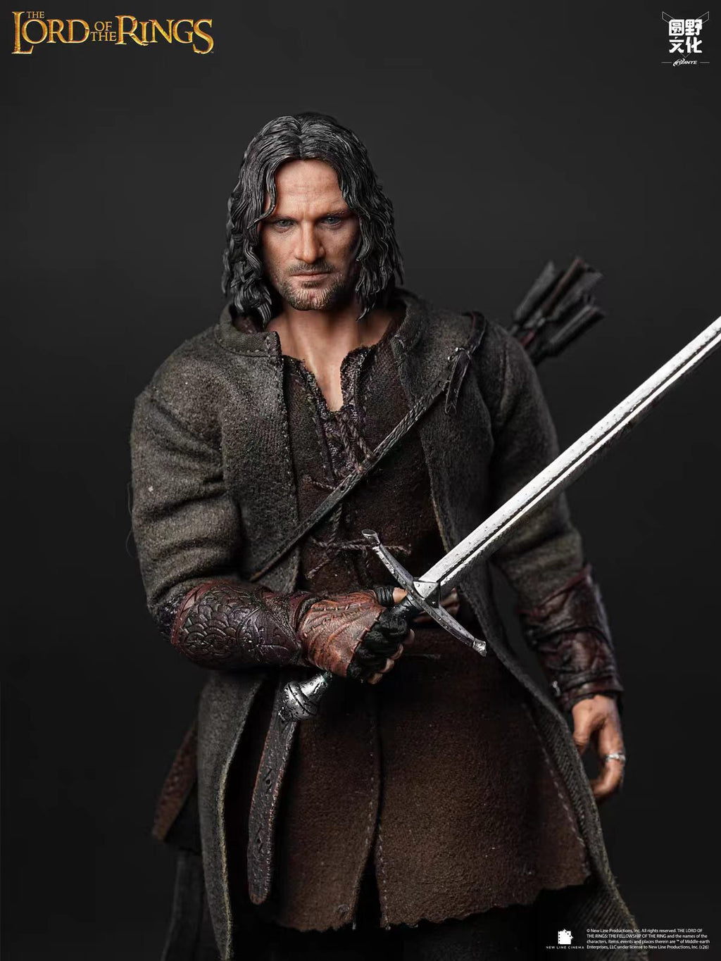 [Pre-Order]Yuanye Culture / Feiwan Toys: *The Lord of the Rings* – Aragorn (1/12 Scale Articulated Figure with Fabric Clothing)