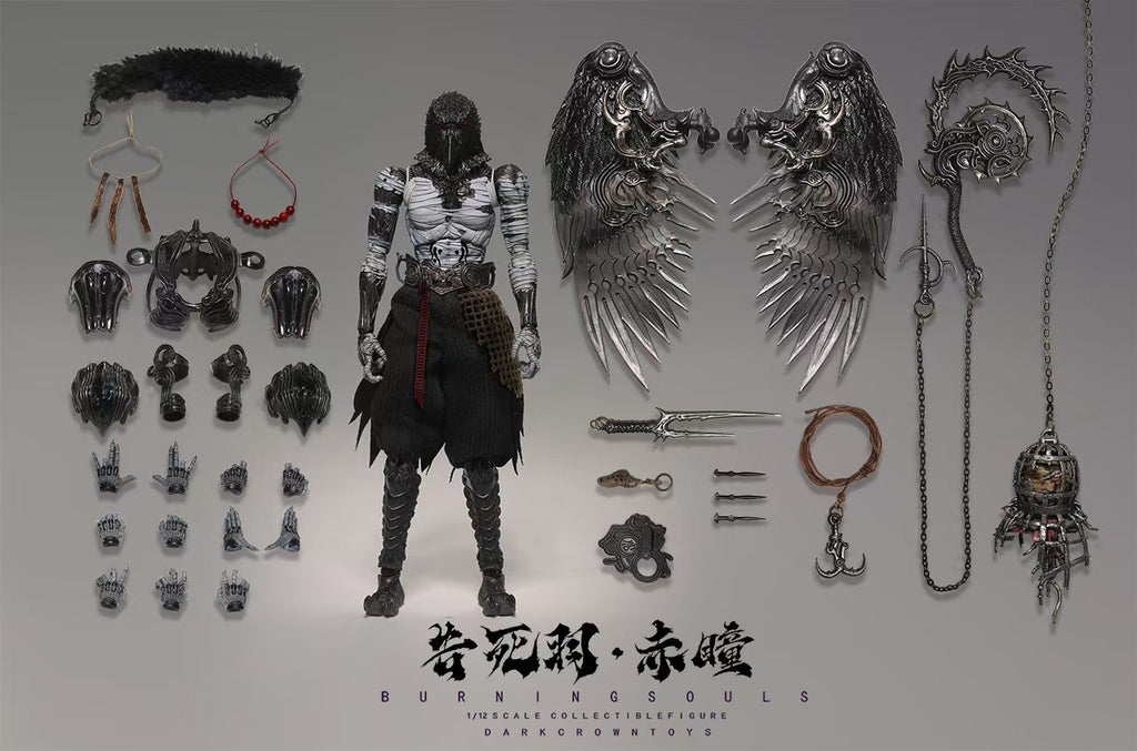 【Pre-Order】DARKCROWNTOYS Burning Soul Series "Death Feather" 1/12 (6 inch) Articulated Collectible Figure