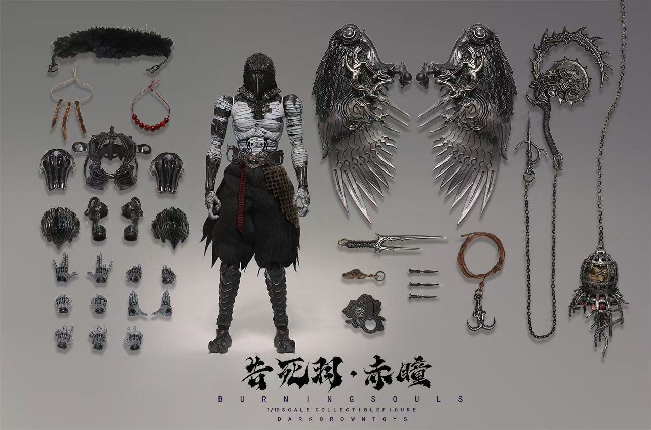 【Pre-Order】DARKCROWNTOYS Burning Soul Series "Death Feather" 1/12 (6 inch) Articulated Collectible Figure