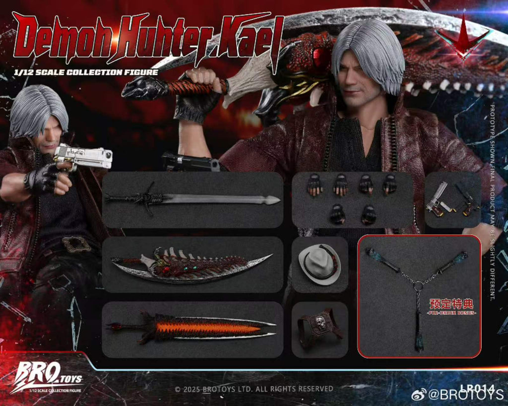 【Pre Order】BROTOYS Demon Hunter Carl 1/12 Mobile Doll