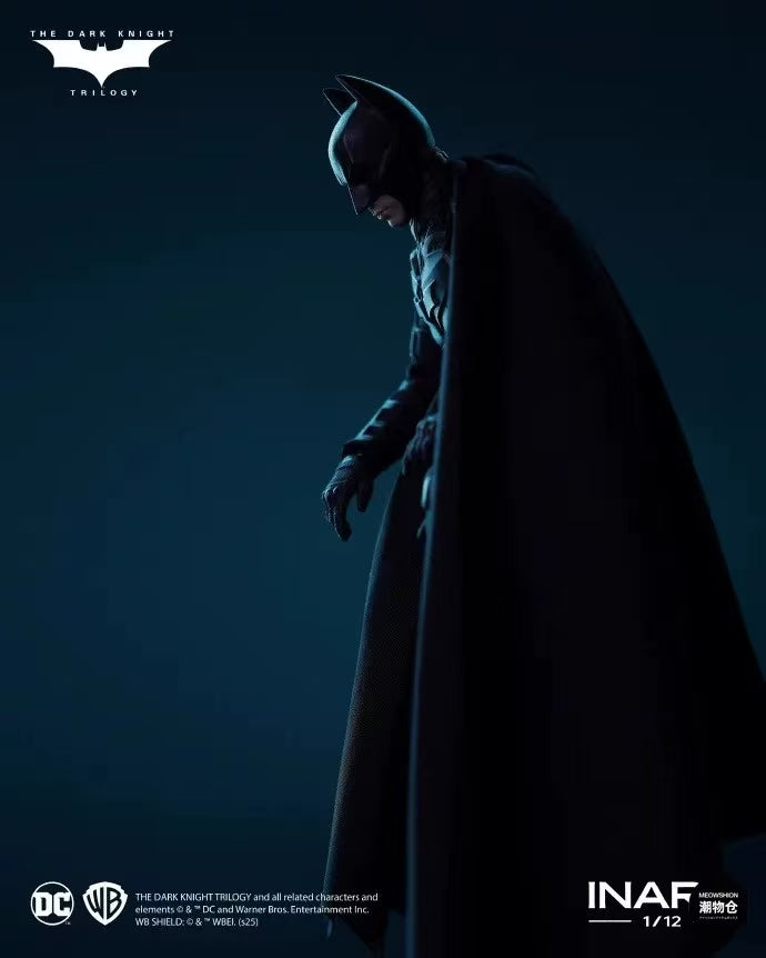 【In Stock】INART Batman: The Dark Knight Rises - Bale Batman 1/12 Scale Action Figure Deluxe Edition