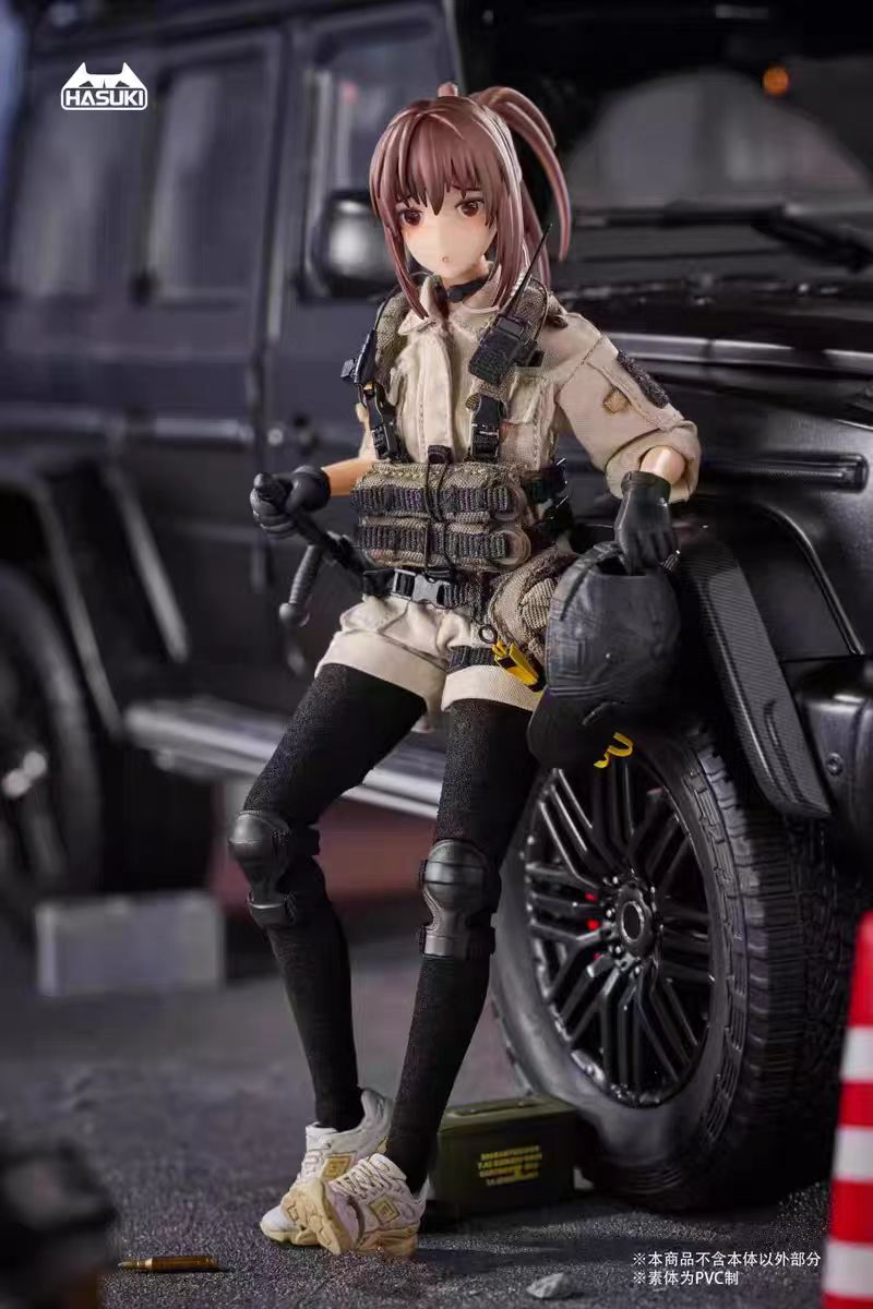 [In Stock] HASUKI 1/12 PA006 Guardian Armed Gunner Reizei Hiseo Articulated Figure