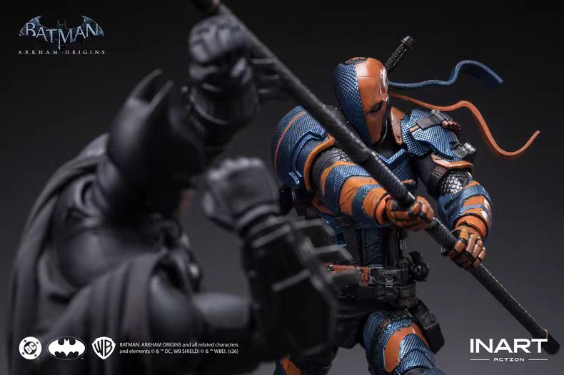 【Pre-Order】INART Action - Batman: Arkham Origins - Deathstroke Articulated Figure