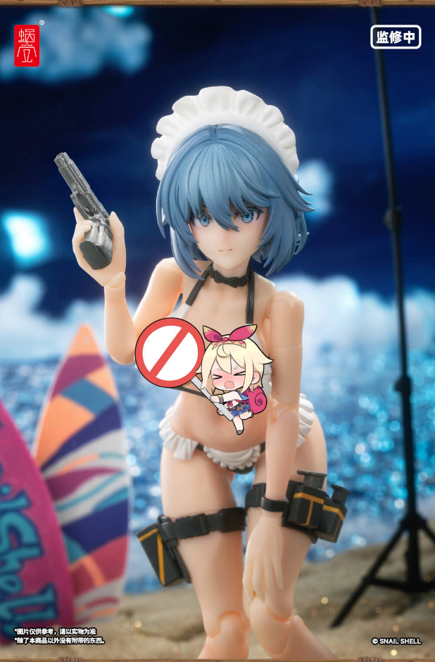 【Pre-Order】Snail Shell RA-02S and Sound · Summer Special Service 1/12 painted finished product movable figurine