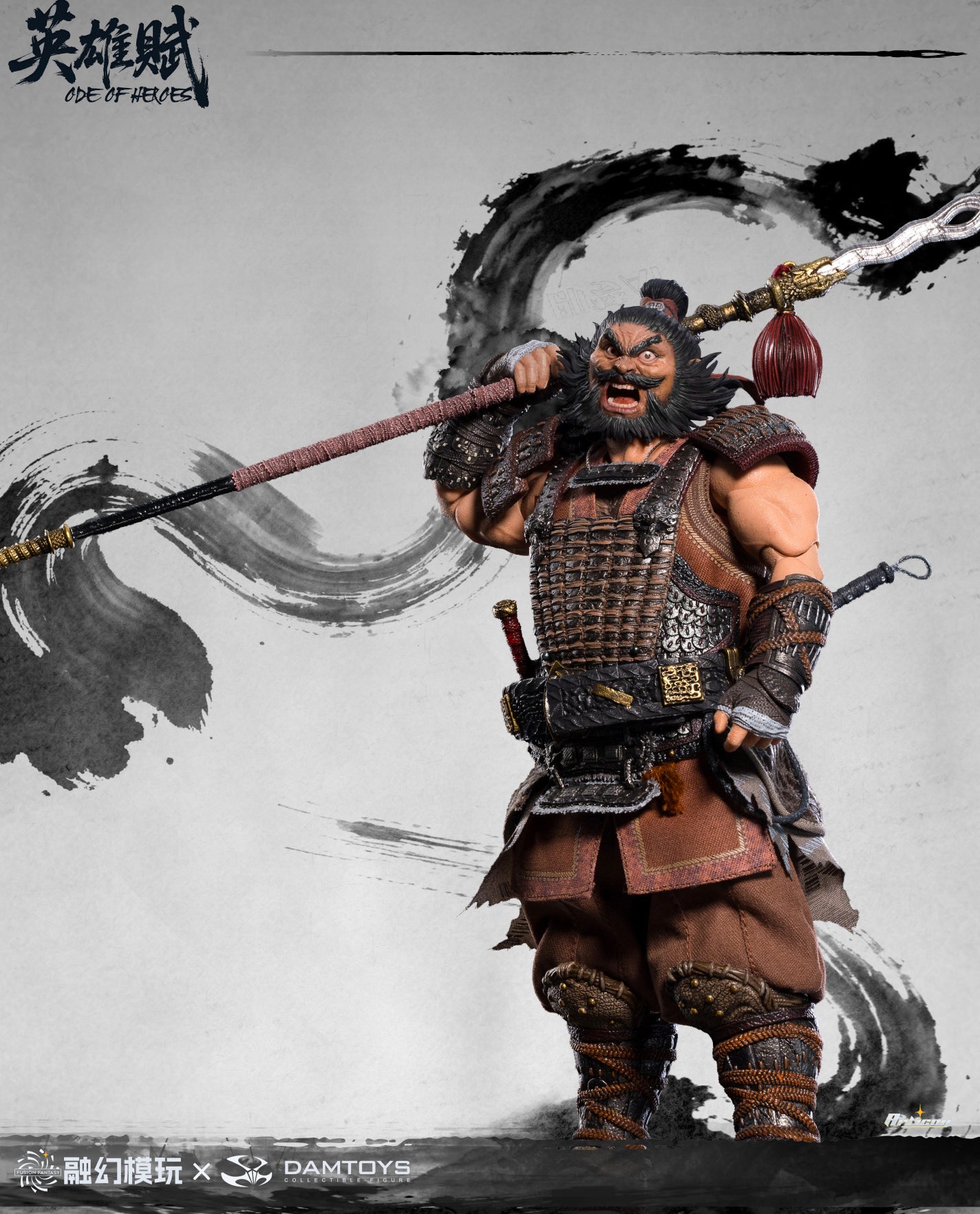 【Pre-Order】Fusion Fantasy Heroes of The Three Kingdoms  Zhang Fei  action figure