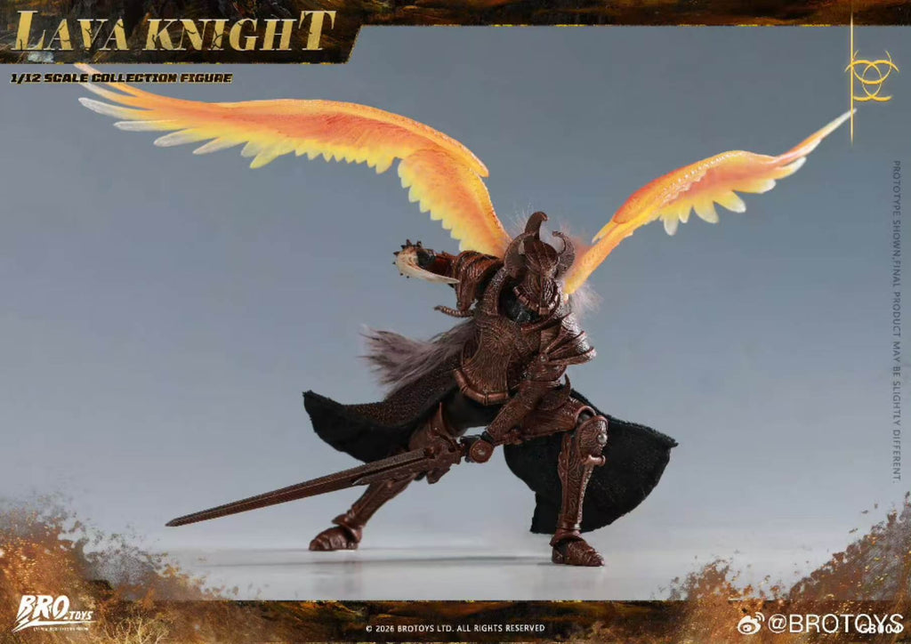 【Pre Order】 BROTOYS Lava Knight 1/12 Mobile Doll