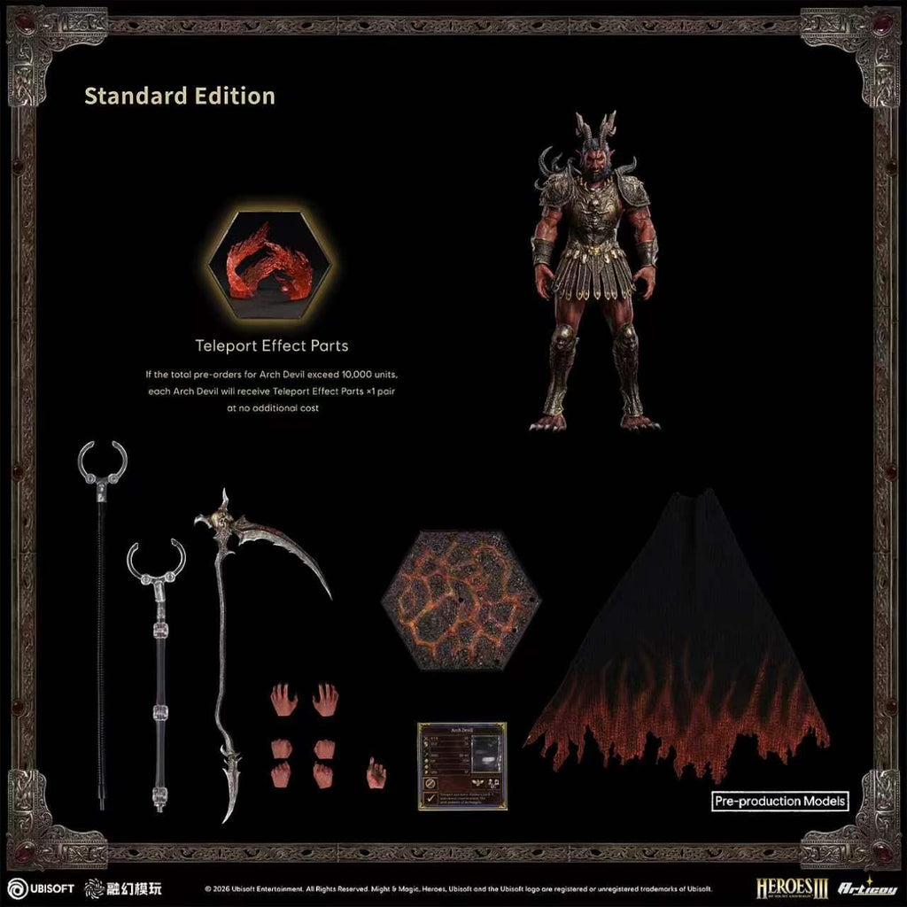 【Pre-Order】Fusion Model Toys 1/12 Scale Classic Game Heroes of Might and Magic III Arch Devil