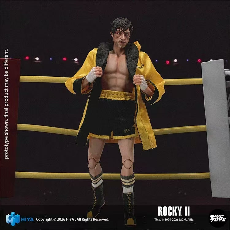 【Pre-Order】HIYA EXQUISITE SUPER Rocky 2 Boxer Version Articulated Figure