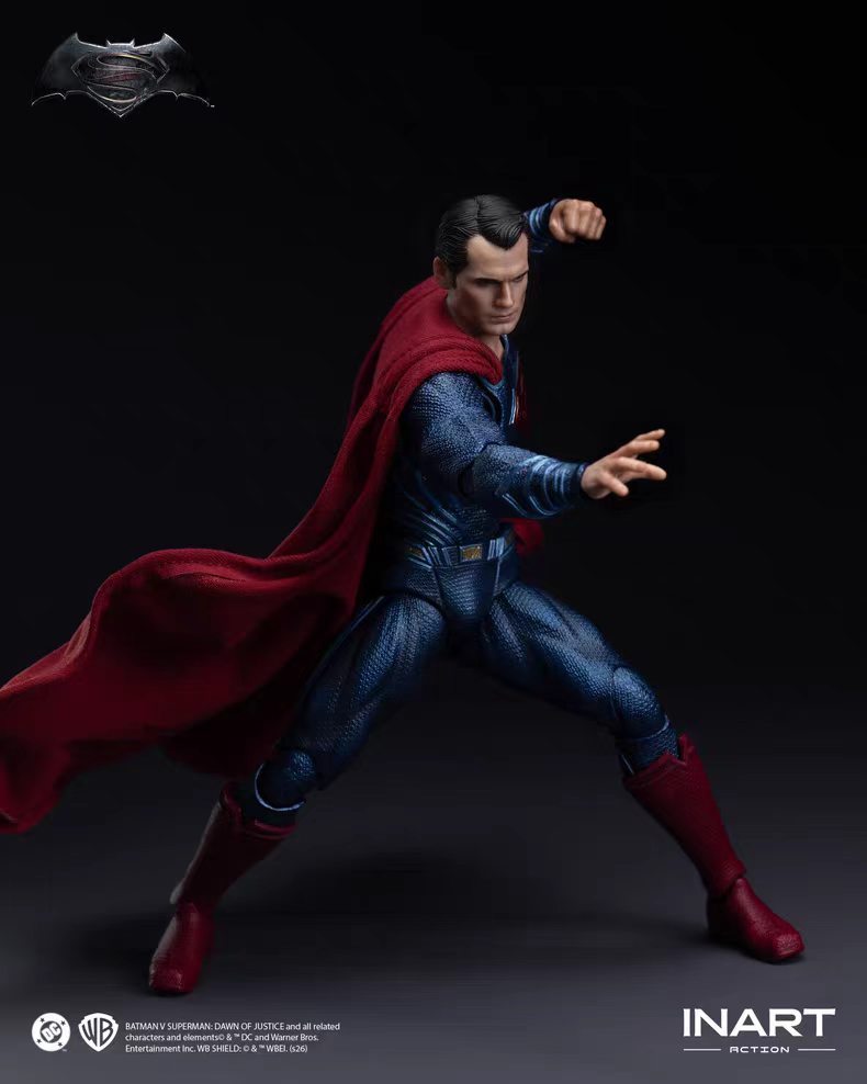 【Pre-Order】INART Action - Batman v Superman: Dawn of Justice - Superman Action Figure