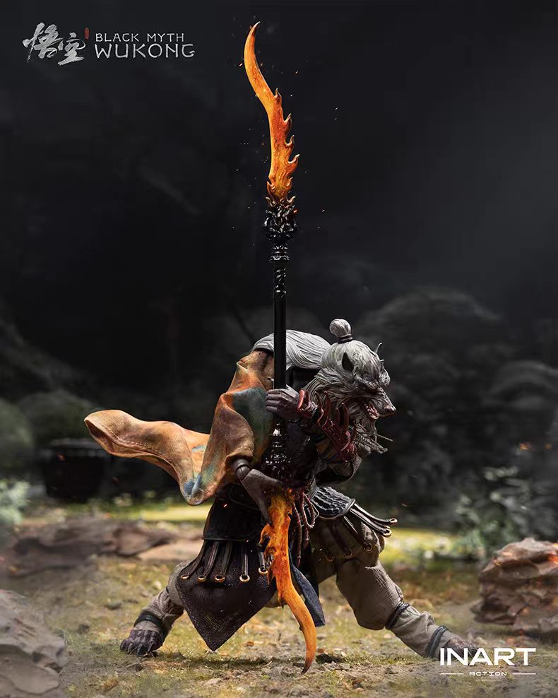 【Pre-Order】INART Action - Black Myth: Wukong Guangzhi 1/12 Scale Action Figure