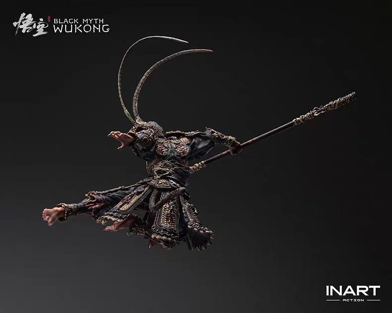 【Pre-Order】INART Action Black Myth: Wukong Great Sage Golden Armor Set 1/12 Scale Articulated Figure