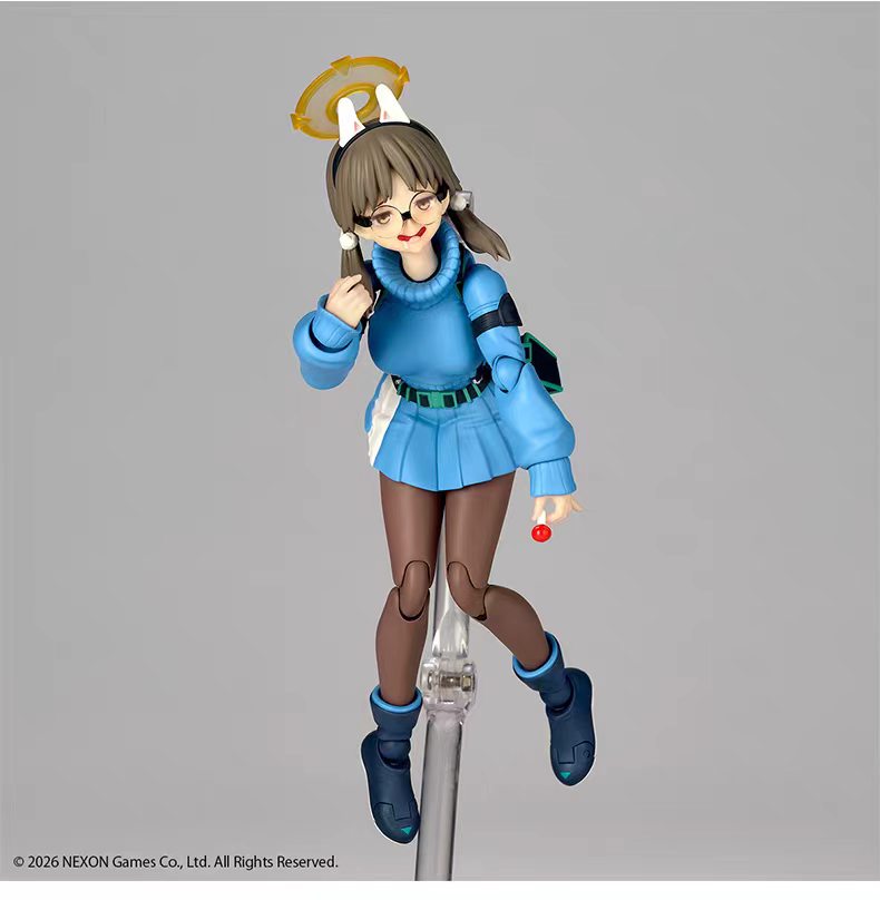 【Pre-Order】 Kaiyodo Revoltech Blue Archive: Moe (Art) – Posable Figure