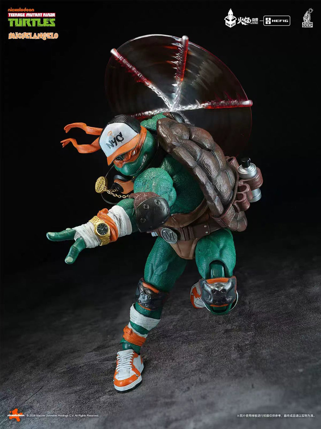 [Pre-order] HEATBOYS Teenage Mutant Ninja Turtles: Michelangelo Figure