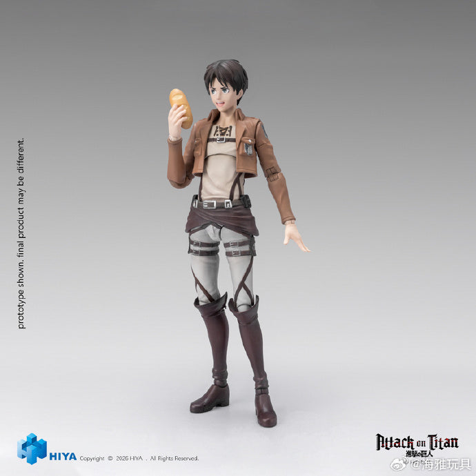 【Pre-Order】Hiya Toys EXQUISITE BASIC Series: Attack on Titan - Eren Yeager 1/12 Scale Articulated Figure
