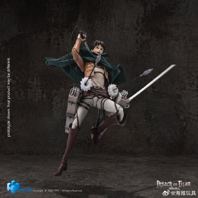 【Pre-Order】Hiya Toys EXQUISITE BASIC Series: Attack on Titan - Eren Yeager 1/12 Scale Articulated Figure