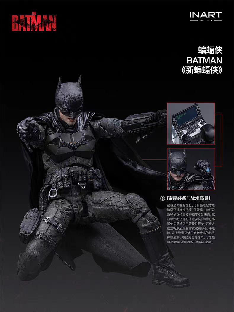 【Pre-Order】INART Action - Batman Action Figure (New Batman)