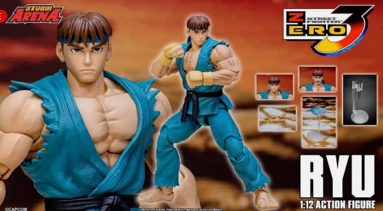 【In Stock】Storm Arena 1/12 STREET FlGHTER ZERO 3 RYU Collectibles2025wf Exclusive Model