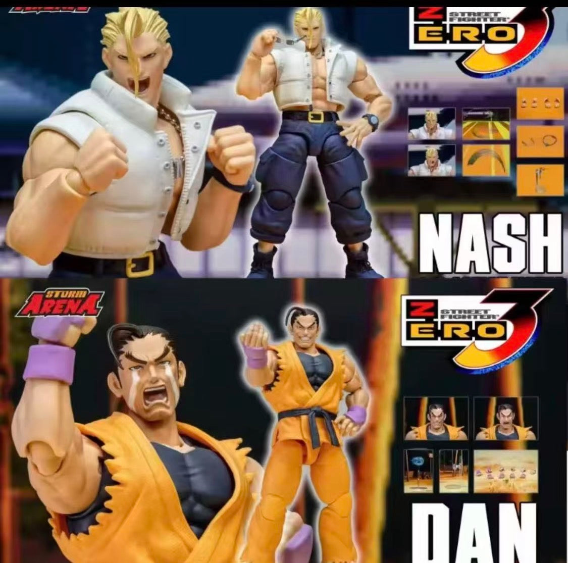 【Pre-Order】Storm Arena 1/12 Dan and Nash - Hong Kong Convention Center limited edition