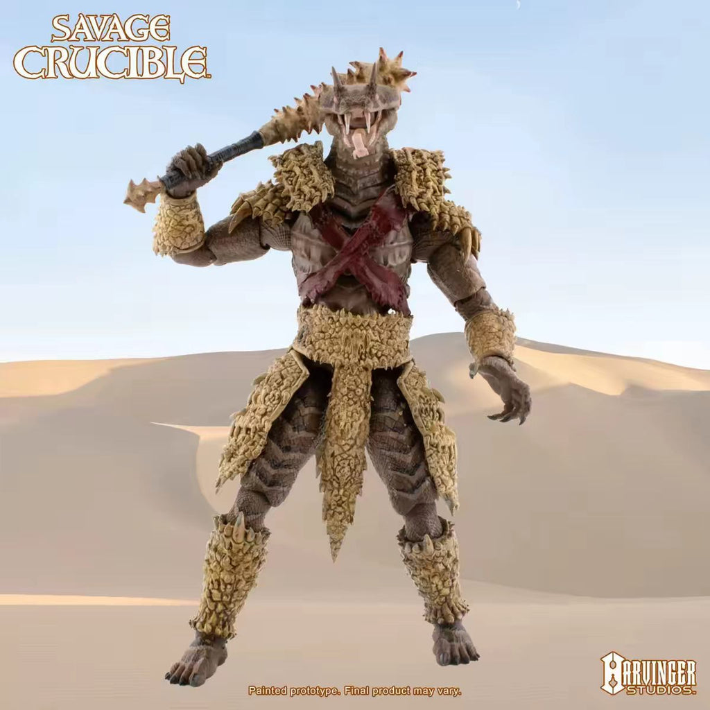 【Pre-Order】Harvinger Studios Savage Forge 4-Wave Khan Snake Man 7-inch Articulated Figure