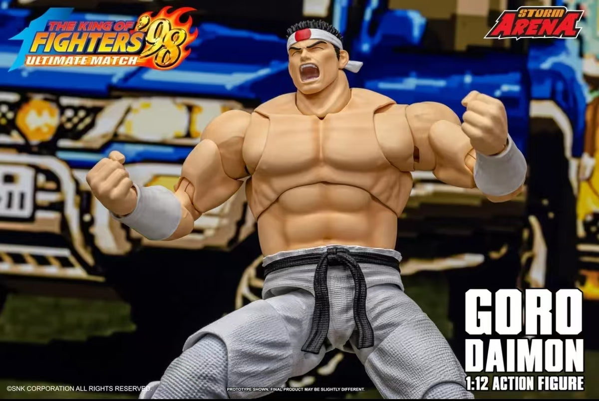 [In Stock] STORM 1/12 KOF '98 Ultimate Match Goro Daimon Figure, Action Figure