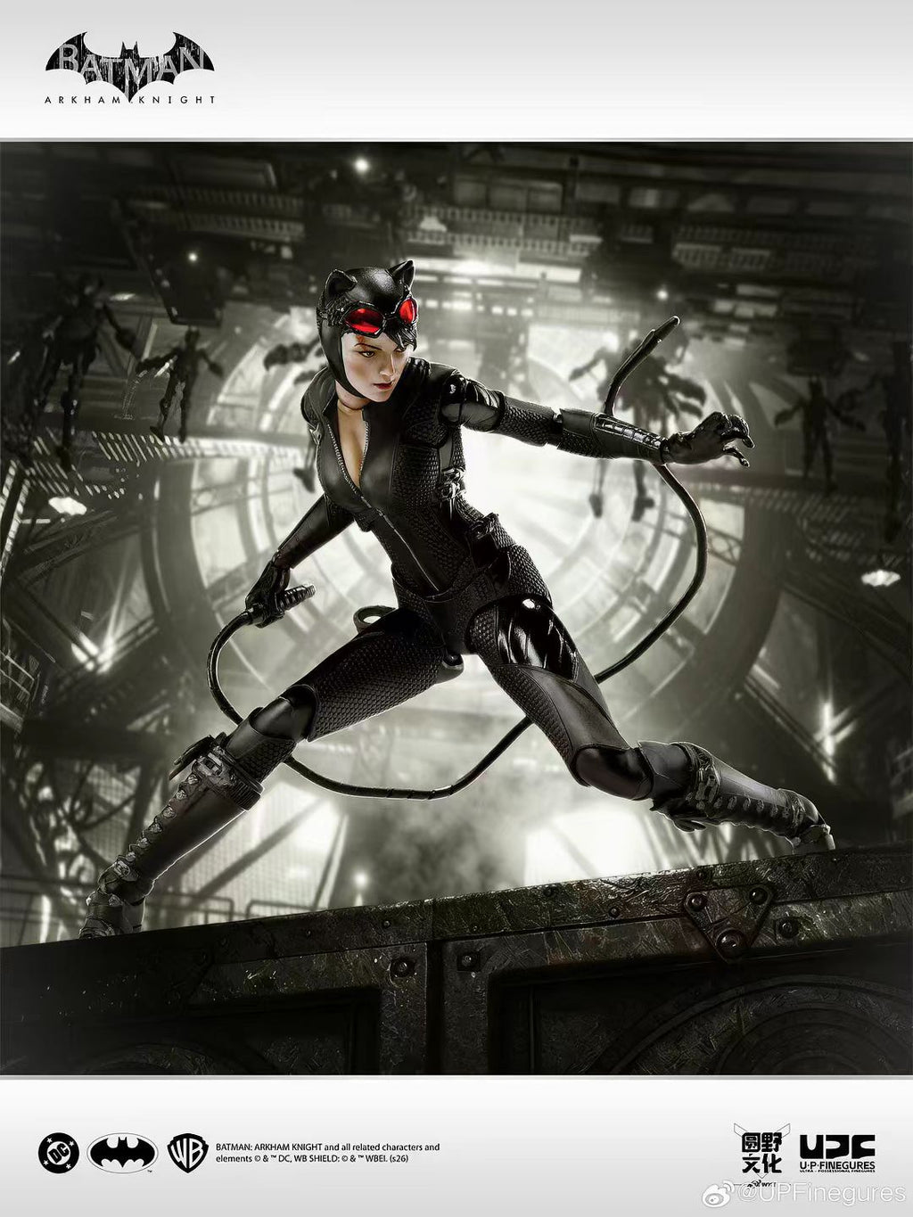 [Pre-order] Yotenno Culture &amp; Ryohin Keikaku Arkham Knight Catwoman 1/12 Scale Figure