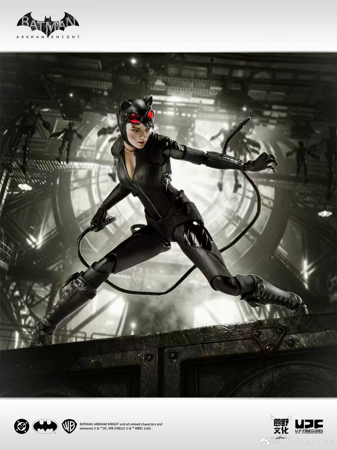 [Pre-order] Yotenno Culture &amp; Ryohin Keikaku Arkham Knight Catwoman 1/12 Scale Figure