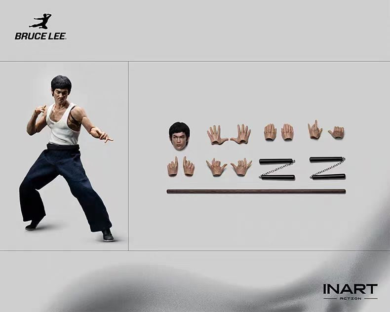 【Pre-Order】 INART Action-Bruce Lee (Kung Fu Suit) 1/12 Action Figure