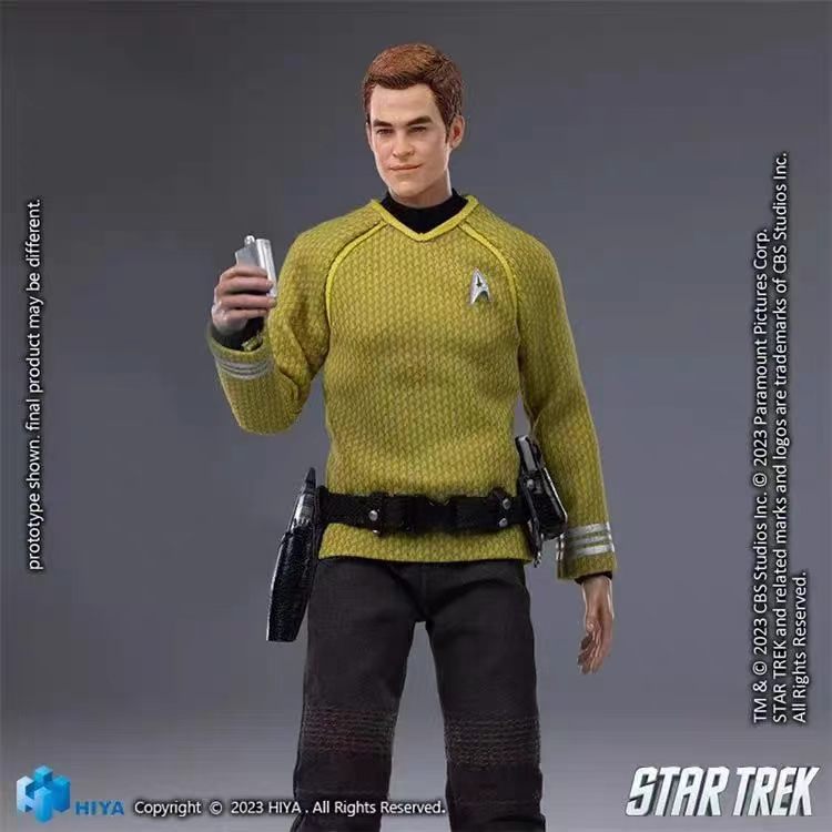 [In Stock] HIYA ESS0265 Super Detailed Series 1/12 Star Trek Kirk Action Figure