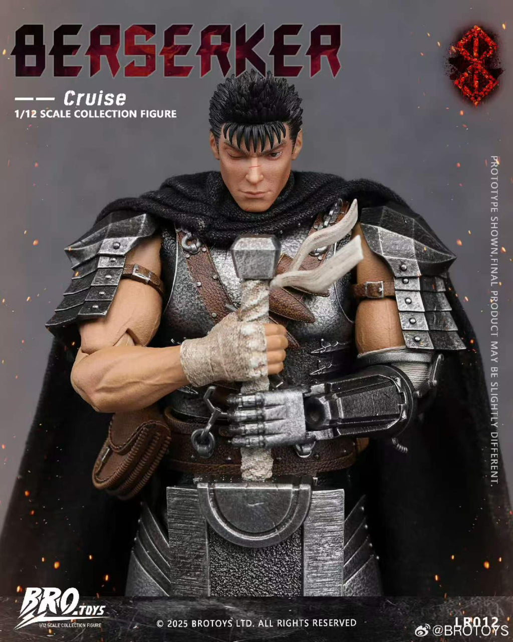 【Pre-Order】BROTOYS 1/12  Berserker - Cruise 1/12 Action Figure