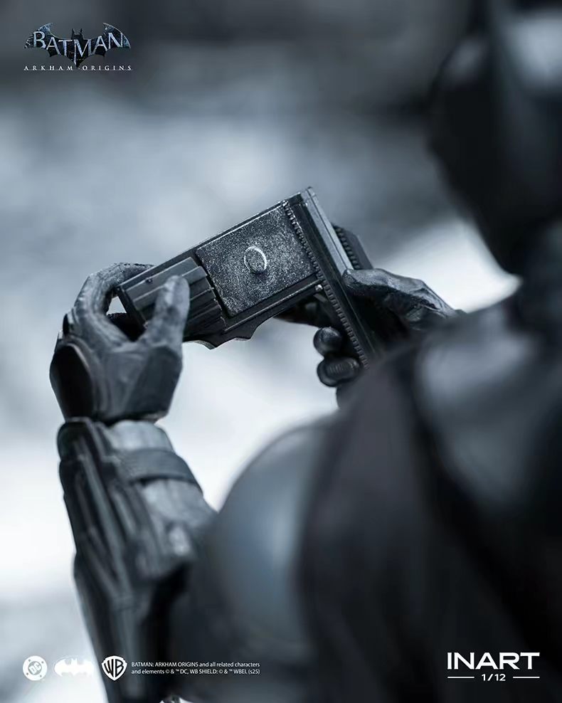 [In Stock] INART Batman: Arkham Origins Batman 1/12 Scale Action Figure&nbsp;