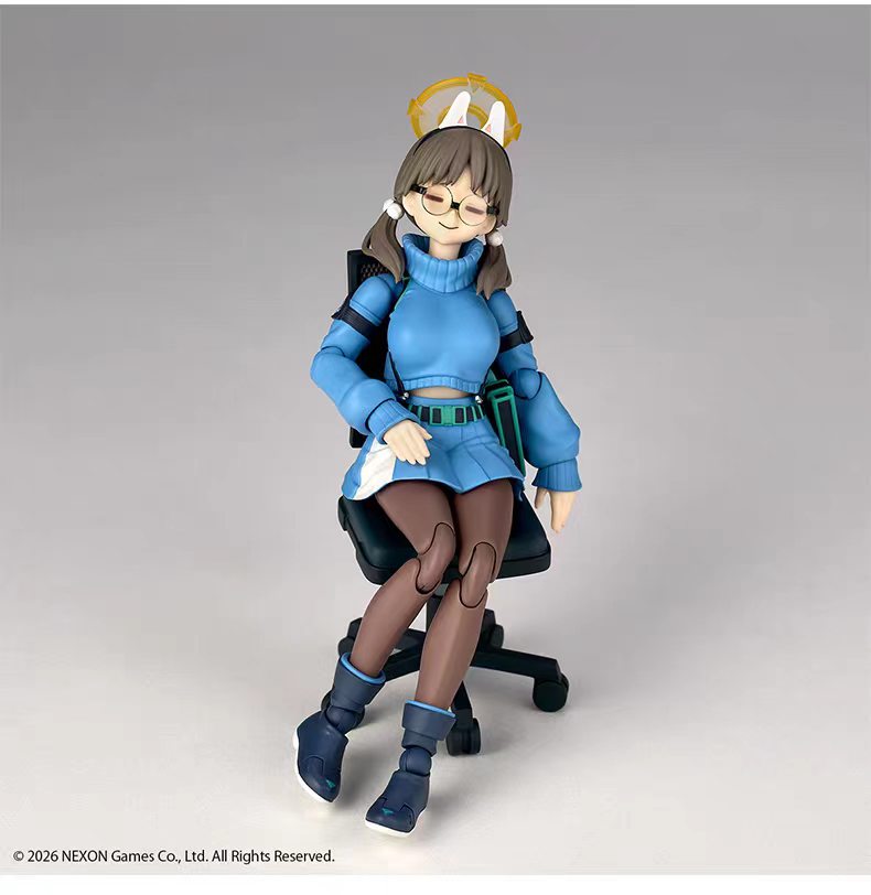 【Pre-Order】 Kaiyodo Revoltech Blue Archive: Moe (Art) – Posable Figure