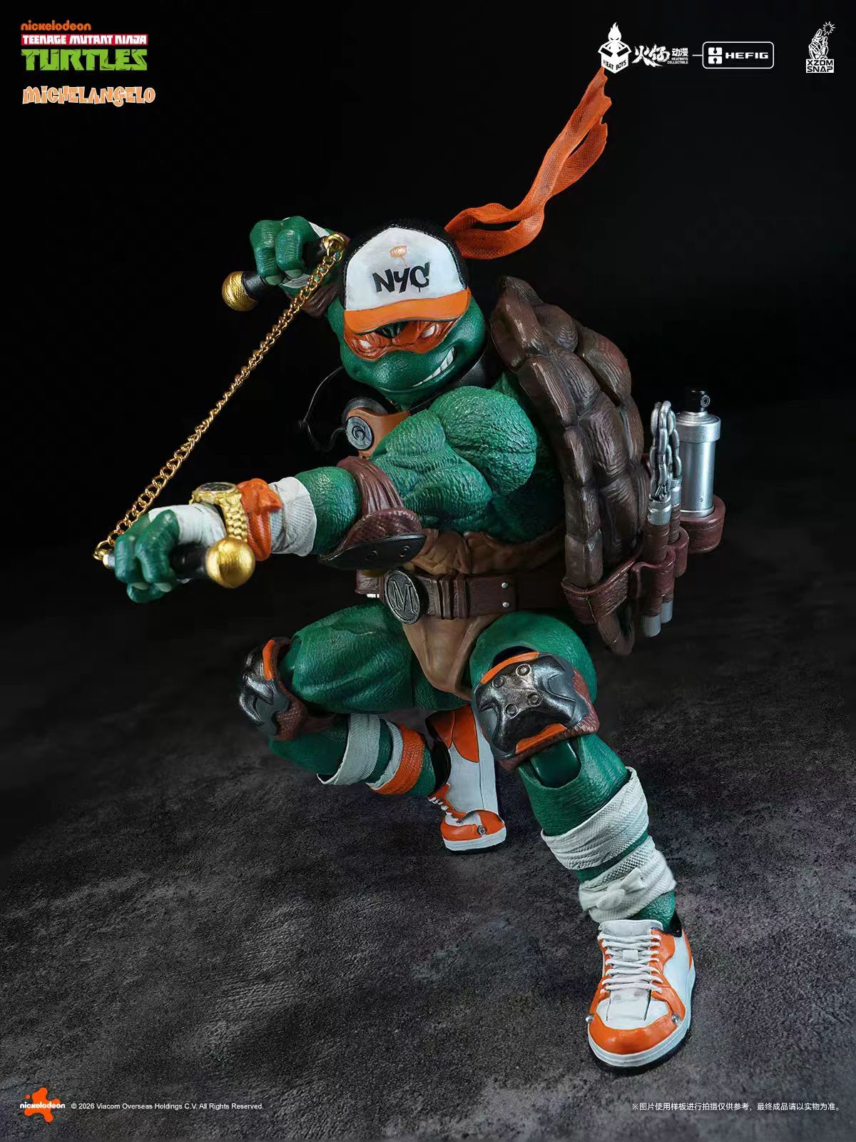 [Pre-order] HEATBOYS Teenage Mutant Ninja Turtles: Michelangelo Figure