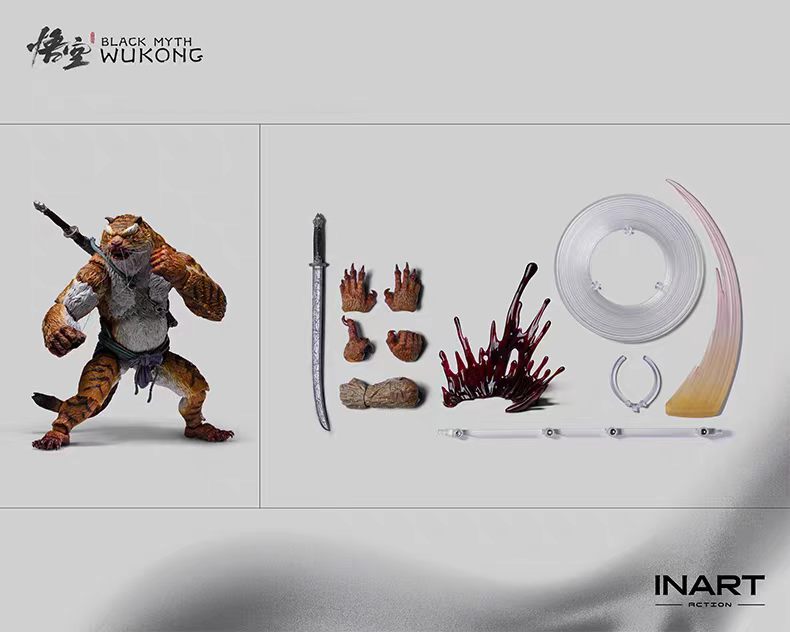 【Pre-Order】INART Action - Black Myth: Wukong Tiger Vanguard 112 Action Figure