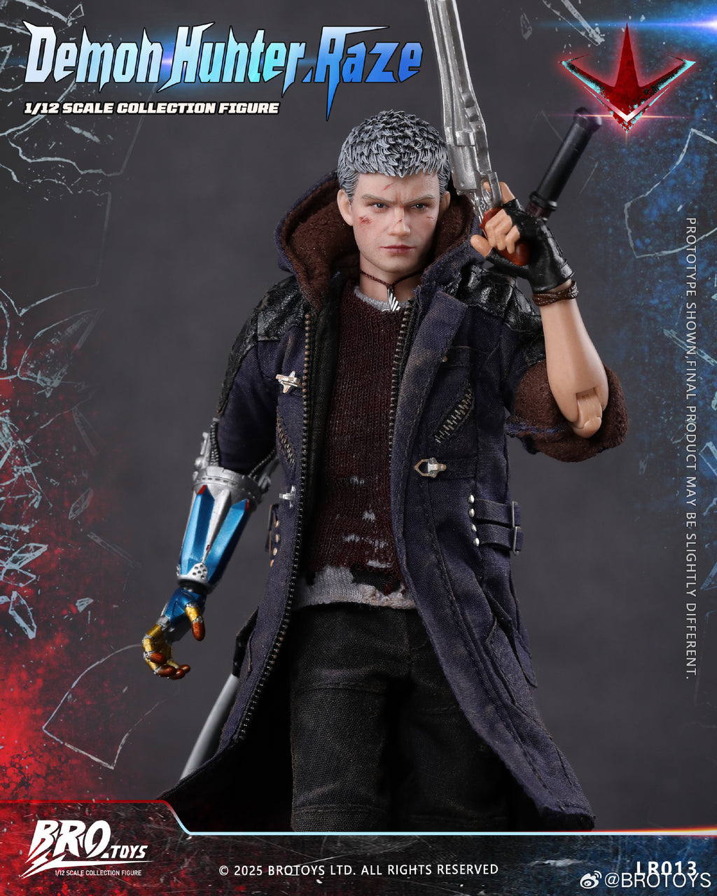 【Pre Order】 BROTOYS Monster Hunter - Razer 1/12 Mobile Doll
