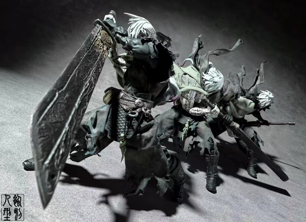 [In Stock] Etched 1/12 Scale Poison Witch Zhang Qing Calligraphy Version Articulated Figure