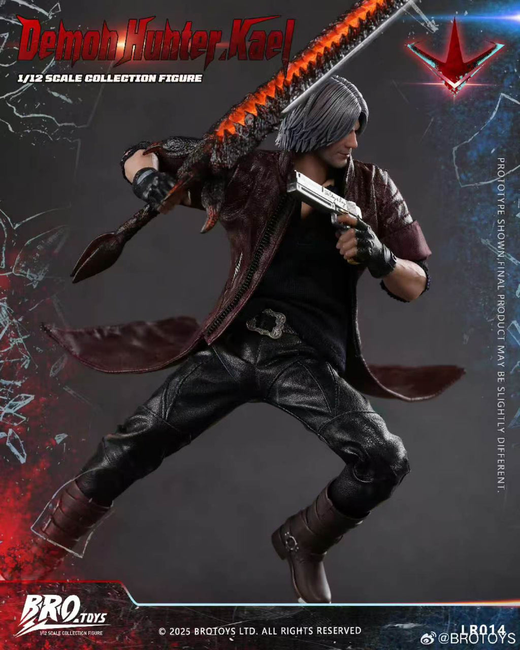 【Pre Order】BROTOYS Demon Hunter Carl 1/12 Mobile Doll