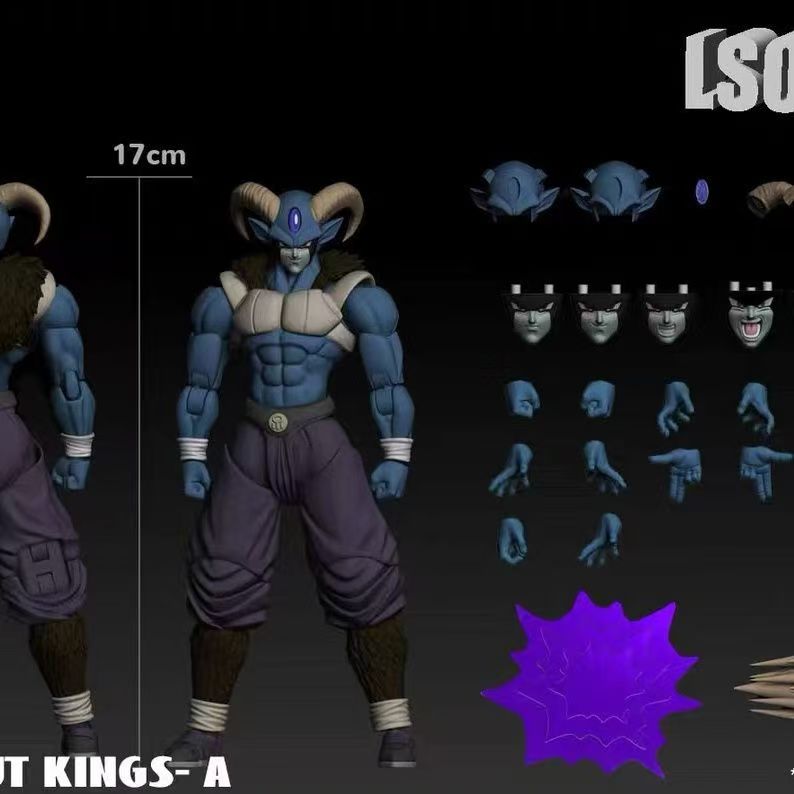 2025NEW LS Studio 1/12 Dragon Ball Super Moro Breakout King  A,B Action Figure