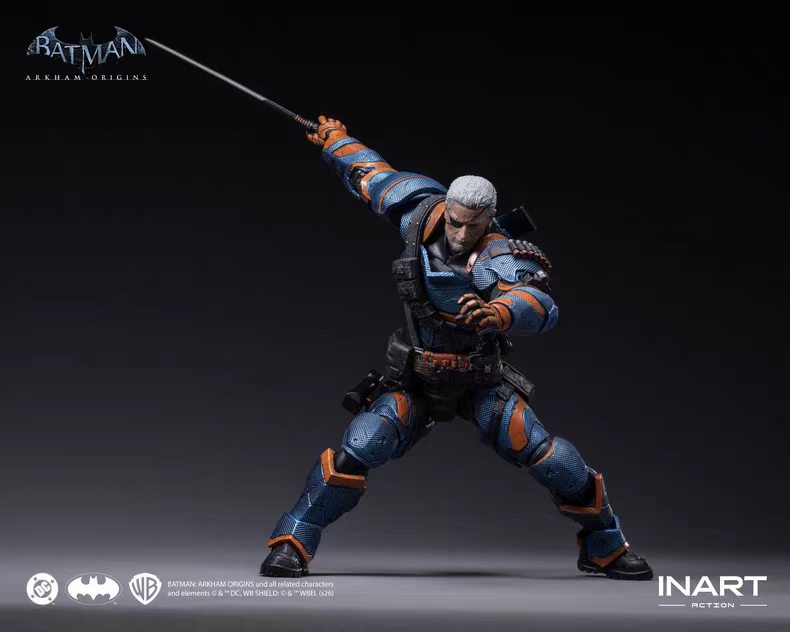 【Pre-Order】INART Action - Batman: Arkham Origins - Deathstroke Articulated Figure