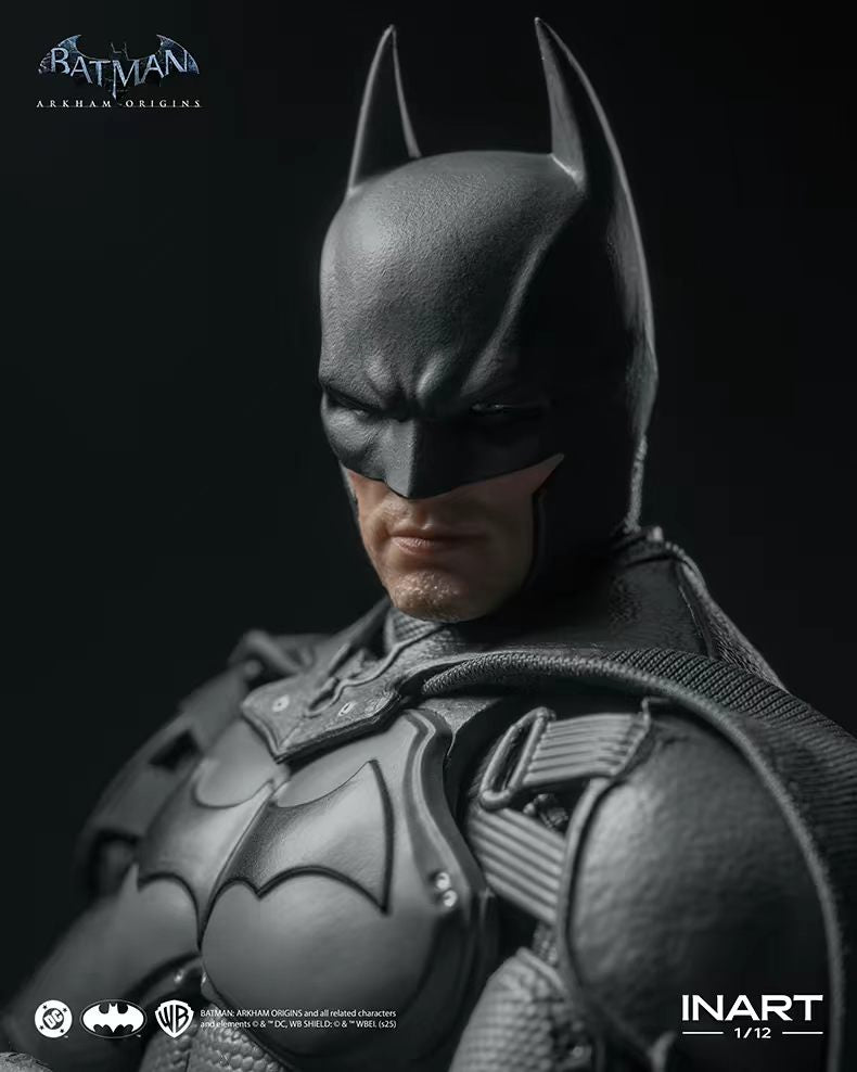 [In Stock] INART Batman: Arkham Origins Batman 1/12 Scale Action Figure&nbsp;