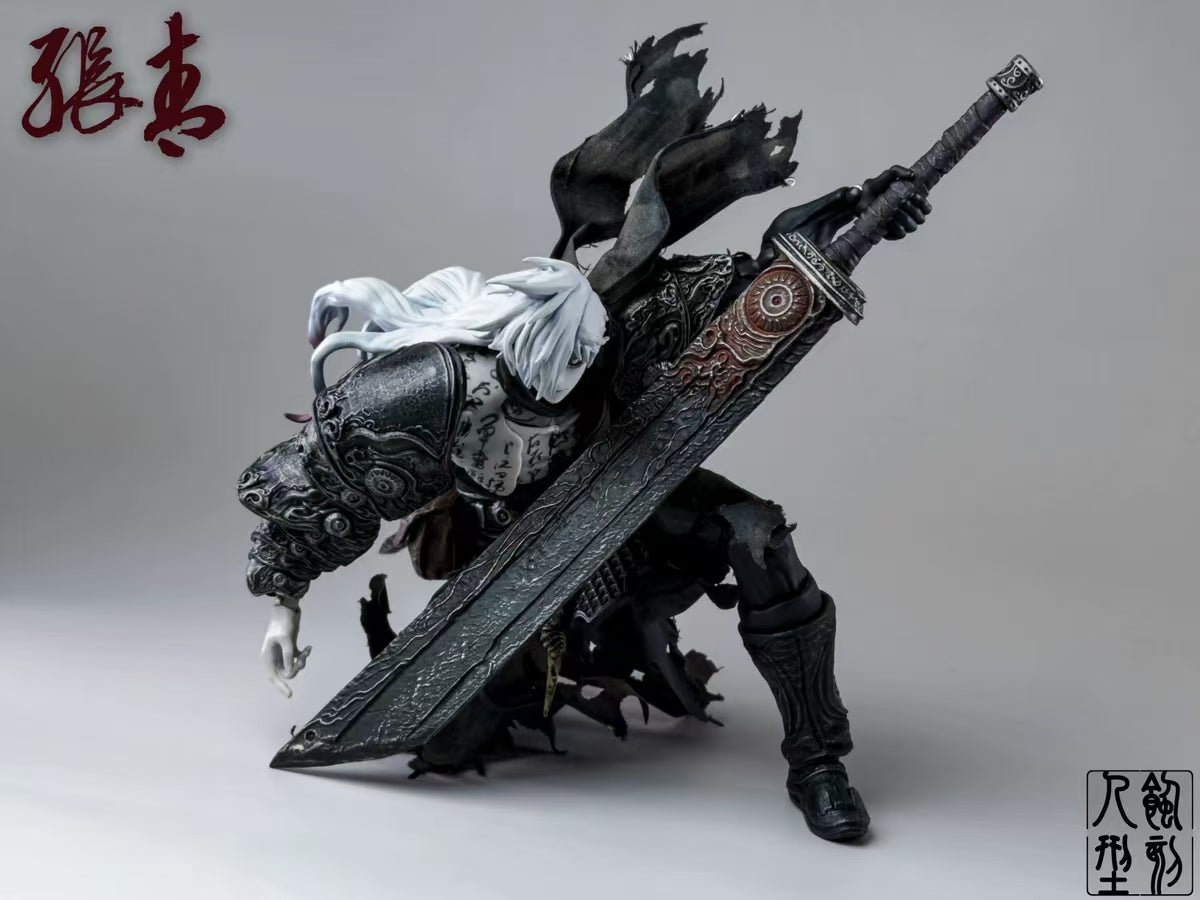[In Stock] Etched 1/12 Scale Poison Witch Zhang Qing Calligraphy Version Articulated Figure