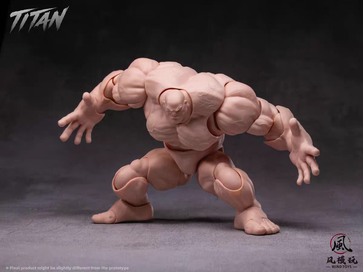 [Pre-order] Wind Toys Titan 1/12 Scale Super Articulated Muscle Body Figure