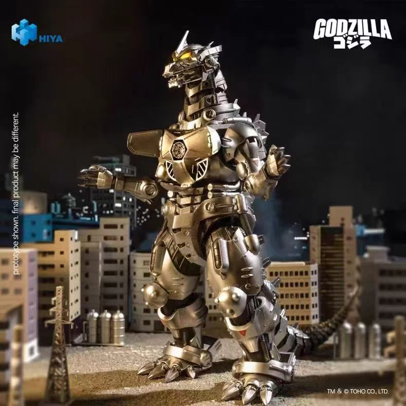 【 Pre Order 】 Haiya 2002 MFS-3 Non proportional Mechanical Godzilla  action figure