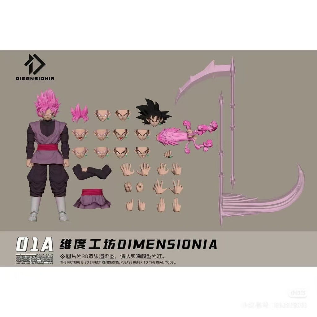 【Pre Order】Dimension Workshop Dimension IA Black Wukong 1/12 Mobile