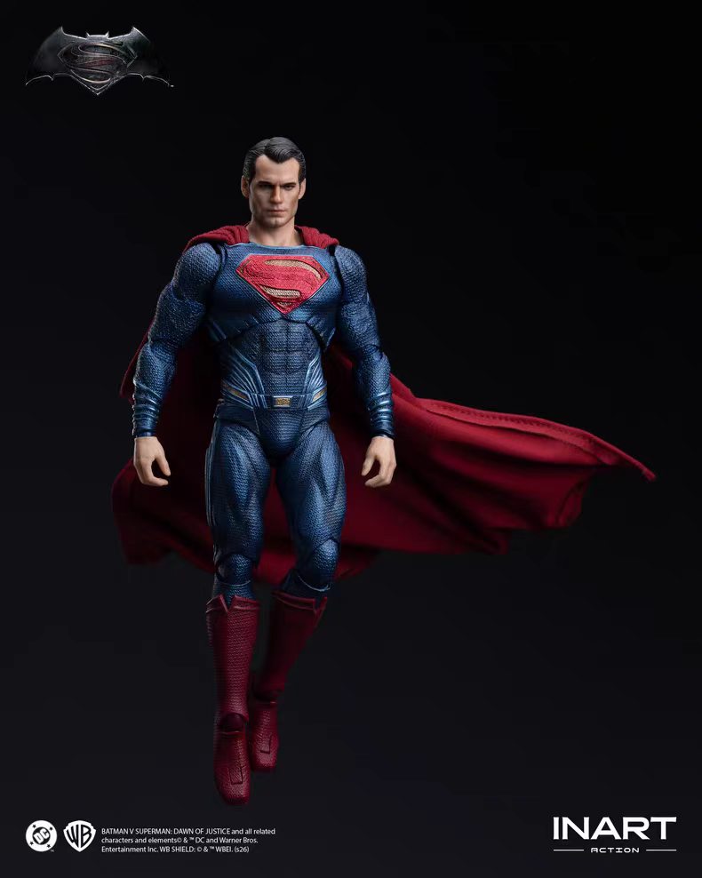【Pre-Order】INART Action - Batman v Superman: Dawn of Justice - Superman Action Figure